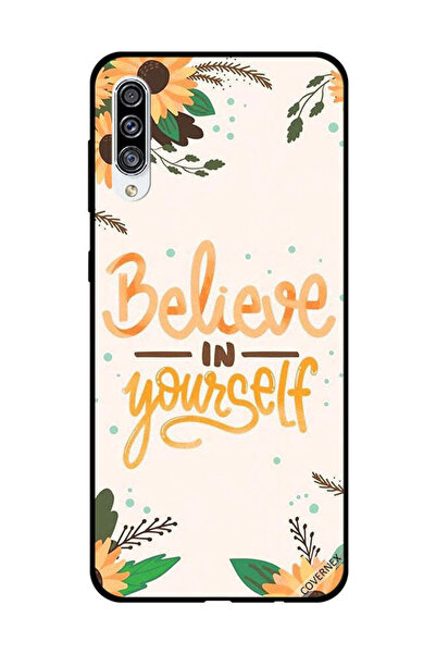 Covernex غطاء حماية لهاتف سامسونج جالاكسي A30s - ثق بنفسك - زهور الشمس