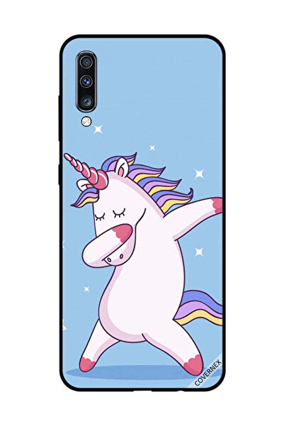 Covernex غطاء حماية لهاتف سامسونج جالاكسي A70 يونيكورن داب بلو