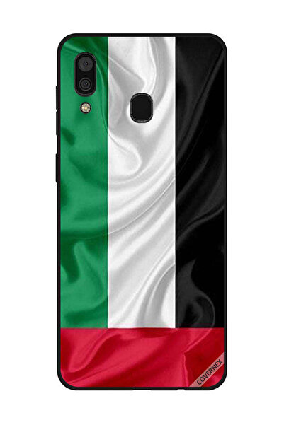 Covernex غطاء حماية لهاتف سامسونج جالاكسي A30 بطبعة علم الإمارات العربية المتحدة