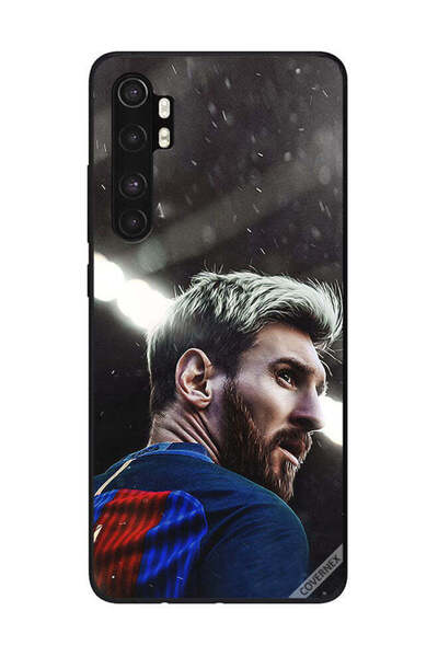 Covernex غطاء حماية لهاتف شاومي مي نوت 10 لايت وجه ميسي المختبئ