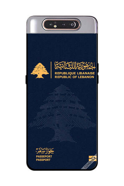 Covernex غطاء حماية لهاتف سامسونج جالاكسي A80 جواز سفر لبناني