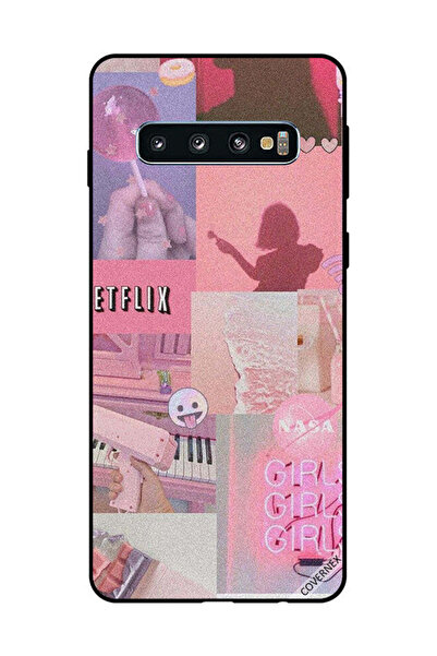Covernex غطاء حماية لهاتف سامسونج جالاكسي S10 - فتيات، فتيات، فتيات، ونتفليكس