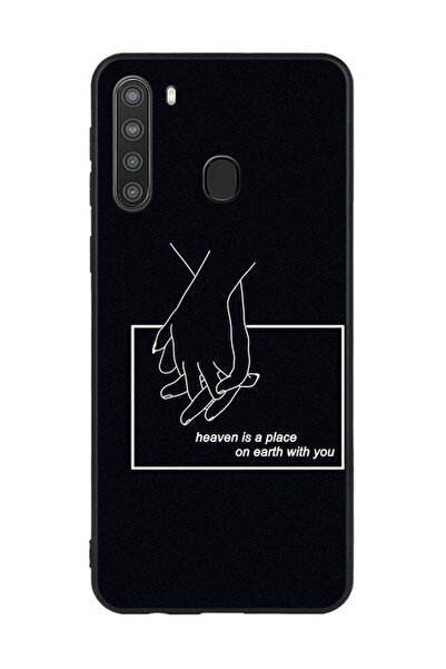 Covernex غطاء حماية لهاتف سامسونج جالكسي A21 الجنة مكان على الأرض معك