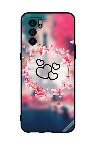 Covernex غطاء حماية لهاتف Oppo Reno6 5G قلوب سوداء