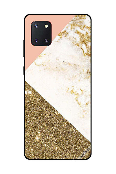 Covernex غطاء حماية لهاتف سامسونج جالكسي نوت 10 لايت بنمط لامع ذهبي وغير لامع