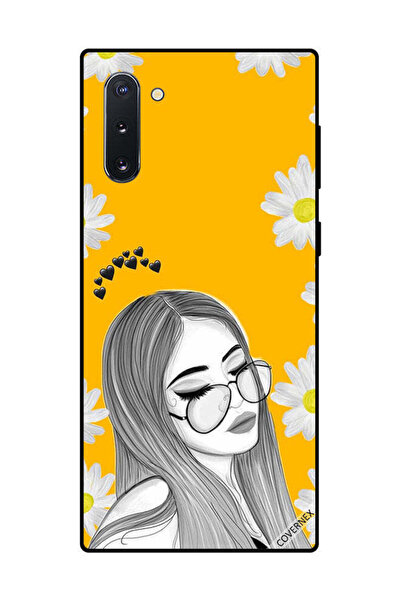 Covernex غطاء حماية لهاتف سامسونج جالكسي نوت 10 - فتاة تحب خيالات النظارات