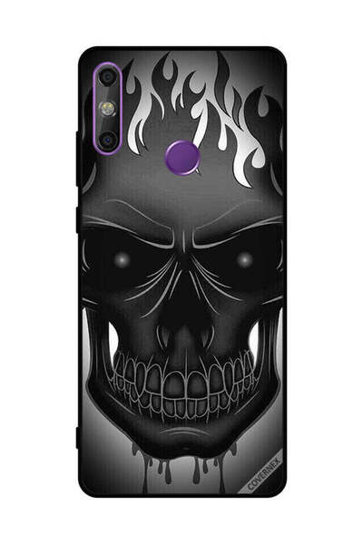 Covernex غطاء حماية لهاتف هواوي إنجوي 20E برسومات جمجمة