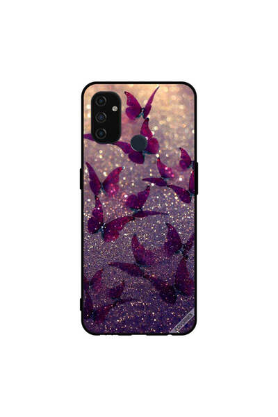 Covernex غطاء حماية لهاتف Oneplus Nord N100 بنقشة فراشات لامعة
