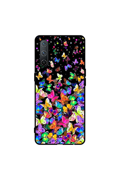 Covernex غطاء حماية لهاتف Oneplus Nord CE 5G متعدد الألوان بنقشة فراشات صغيرة