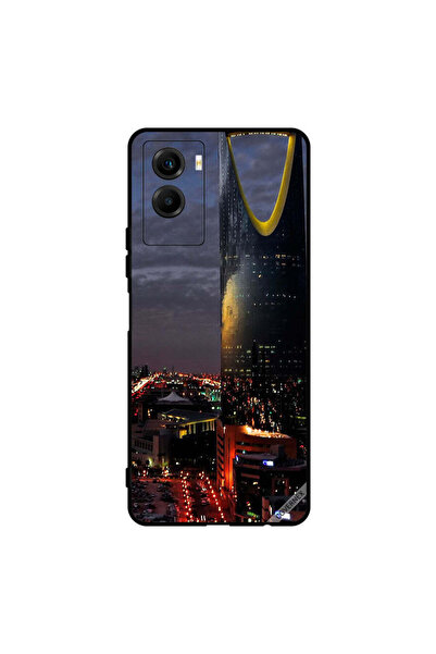 Covernex غطاء حماية لهاتف فيفو Y55s 5G منظر برج الفيصلية في المساء