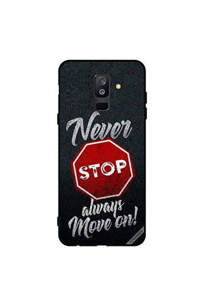 Covernex غطاء حماية لهاتف سامسونج جالاكسي A6+ (2018) لا تتوقف أبدًا، تحرك دائمًا