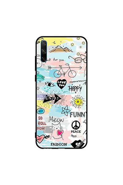 Covernex غطاء حماية لهاتف Honor 30i Doodle Meow Enjoy