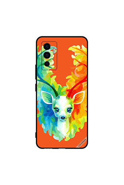 Covernex Protective Case Cover For Vivo V23e 5G Colorful Deer