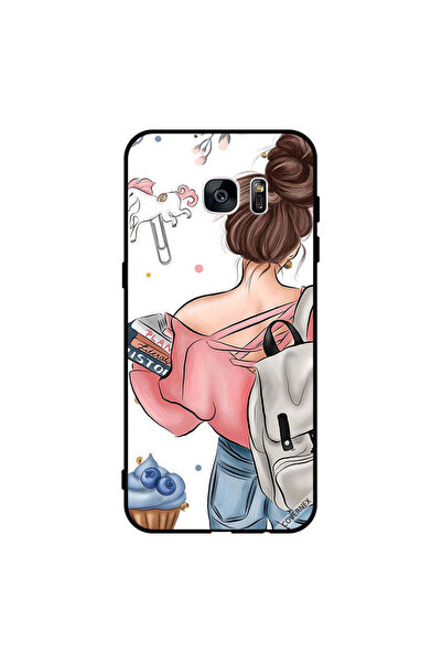 Covernex غطاء حماية لهاتف سامسونج جالاكسي إس 7 إيدج - كتب في متناول اليد - خط...