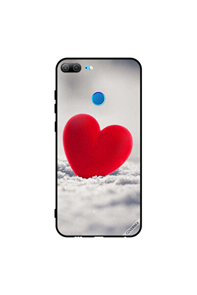 Covernex غطاء حماية لهاتف Honor 9 Lite بتصميم قلب أحمر جميل