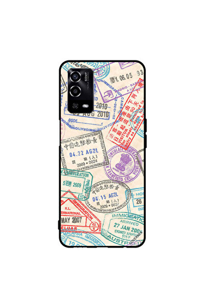 Covernex غطاء حماية لهاتف Oppo A55/56 Travel Stamps