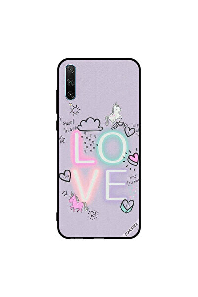 Covernex غطاء حماية لهاتف Honor 30i بتصميم قلب جميل ووحيد القرن