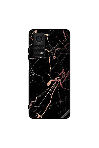 Covernex غطاء حماية لهاتف شاومي مي 10 تي برو 5 جي بنمط رخامي أسود