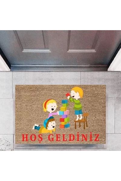 Home Door Mat Decorative Digital Printing KidsP-2717