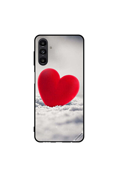 Covernex غطاء حماية لهاتف سامسونج جالاكسي A13 5G بتصميم قلب أحمر جميل