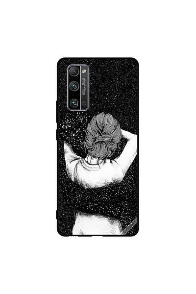 Covernex غطاء حماية لهاتف Honor 30 Pro+ - خيال فتاة دودل الليلية