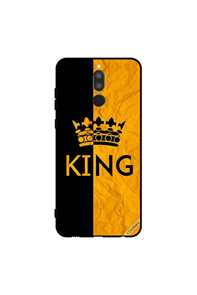Covernex غطاء حماية لهاتف هواوي ميت 10 لايت كينج أسود وأصفر