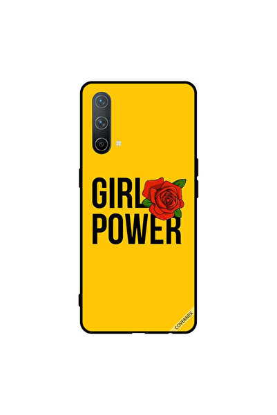 Covernex غطاء حماية لهاتف Oneplus Nord CE 5G Girl Power Yellow
