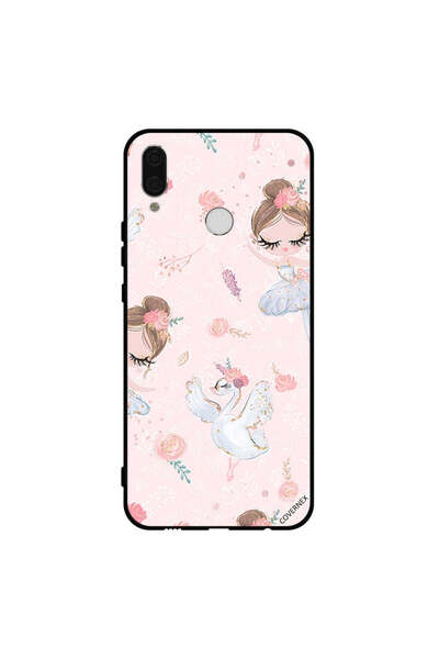 Covernex غطاء حماية لهاتف هواوي نوفا 3 - فتاة وزهور