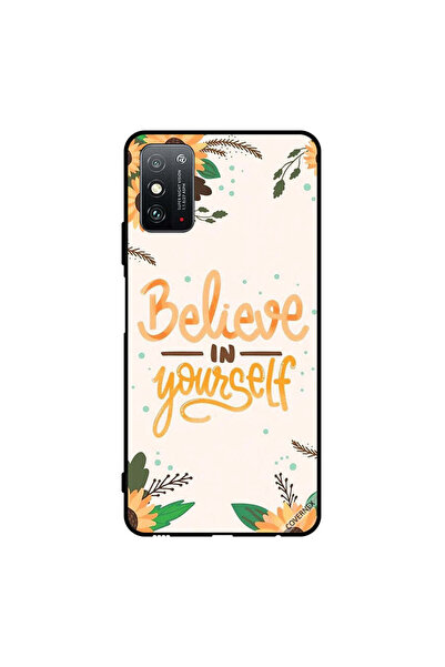 Covernex غطاء حماية لهاتف Honor X10 Max 5G - صدّق نفسك - زهور الشمس