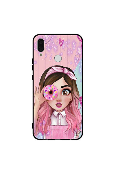 Covernex غطاء حماية لهاتف هواوي نوفا 3 - فتاة صغيرة لطيفة تحمل دونات