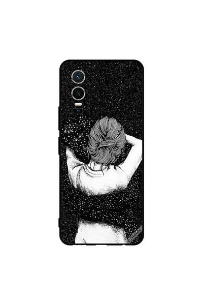 Covernex غطاء حماية لهاتف فيفو Y76 5G - خيال فتاة دودل الليلية