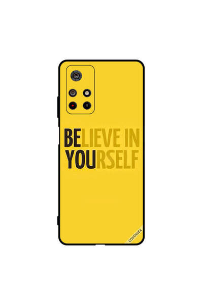 Covernex غطاء حماية لهاتف Poco M4 Pro - ثق بنفسك - أصفر