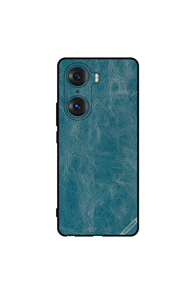 Covernex غطاء حماية لهاتف Honor 60 Pro بنمط جلدي أزرق