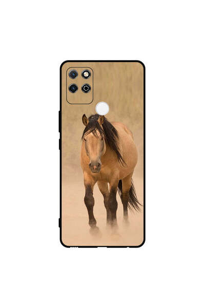 Covernex غطاء حماية لهاتف Honor Play 5T - لون بني - سباق الخيل