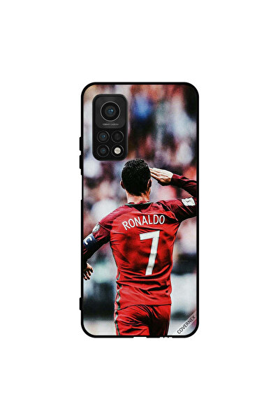 Covernex غطاء حماية لهاتف شاومي مي 10 تي برو 5 جي، تحية رونالدو للجمهور
