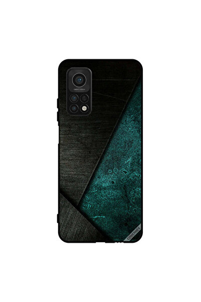 Covernex غطاء حماية لهاتف شاومي مي 10 تي برو 5G بنمط أسود وأخضر داكن