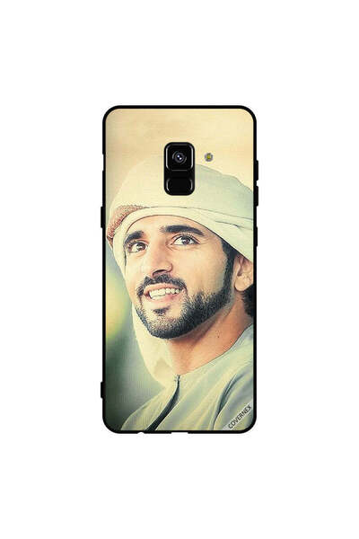 Covernex غطاء حماية لهاتف سامسونج جالاكسي A8+ (2018) الشيخ حمدان مبتسماً
