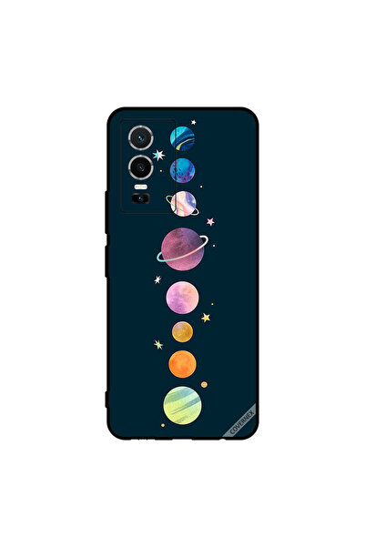 Covernex غطاء حماية لهاتف فيفو Y76 5G - الفضاء والنجوم