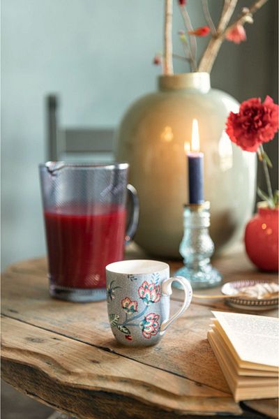 Pip Studio Cana 145 ml FlowerFestivalBlue