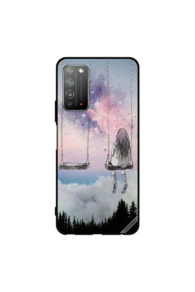 Covernex غطاء حماية لهاتف Honor X10 5G فتاة حزينة وحيدة