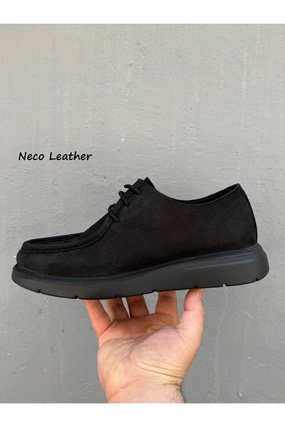 Nobel 100% Genuine Nubuck Leather Men's Loafer Shoes, Anatomic Leather Insole