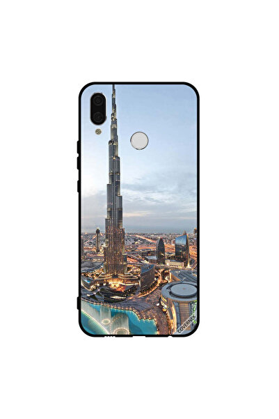 Covernex غطاء حماية لهاتف هواوي نوفا 3e - منظر جميل لوسط مدينة دبي