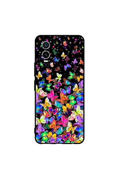 Covernex Protective Case Cover For vivo Y76 5G Multi Color Small Butterflies