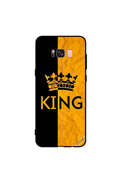 Covernex غطاء حماية لهاتف سامسونج جالاكسي S8+ - أسود وأصفر