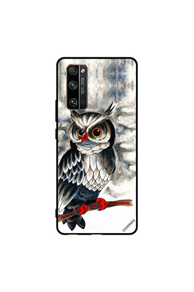 Covernex غطاء حماية لهاتف Honor 30 Pro برسومات بومة فنية