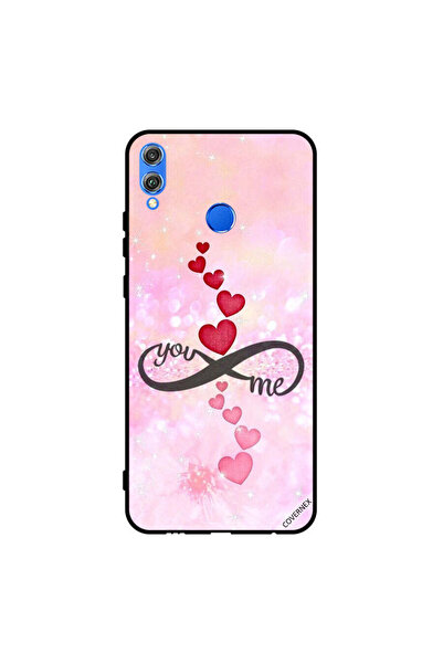 Covernex غطاء حماية لهاتف Honor 8X قلوب حمراء ووردية أنت إنفينيتي مي