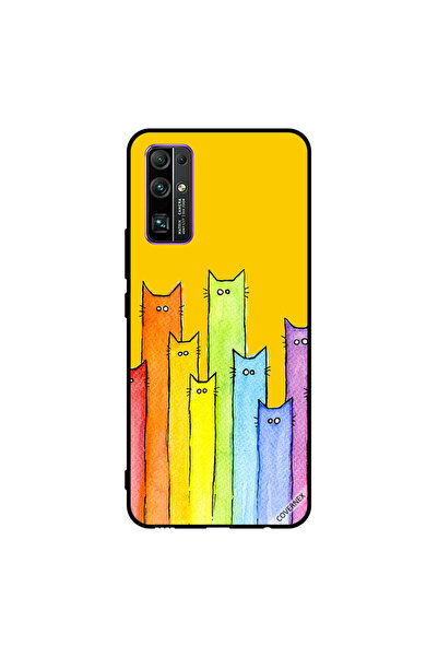 Covernex غطاء حماية لهاتف Honor 30 بتصميم دمية قطة