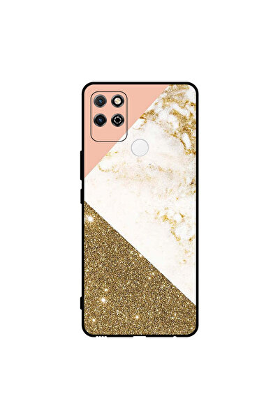 Covernex غطاء حماية لهاتف Honor Play 5T بنمط لامع ذهبي وغير لامع