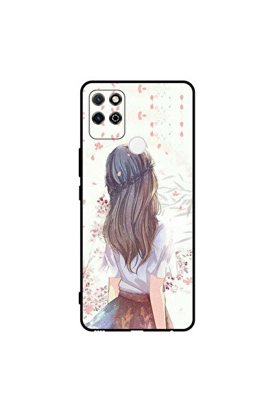 Covernex غطاء حماية لهاتف Honor Play 5T بطبعة فتاة لطيفة في تفكير عميق