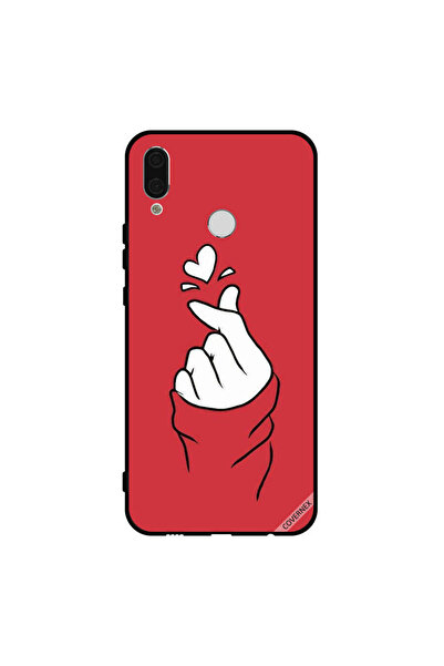 Covernex غطاء حماية لهاتف هواوي نوفا 3i سناب لوف أحمر